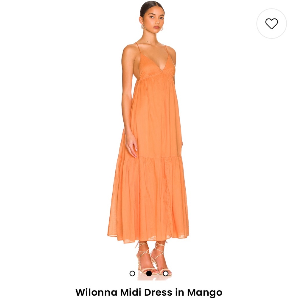 Faithful the Brand Wilonna Midi Dress - Mango